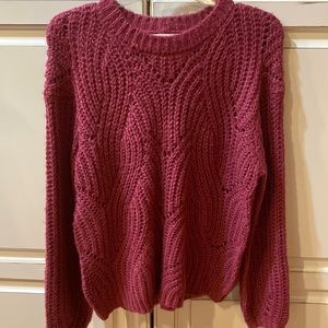 Knit sweater